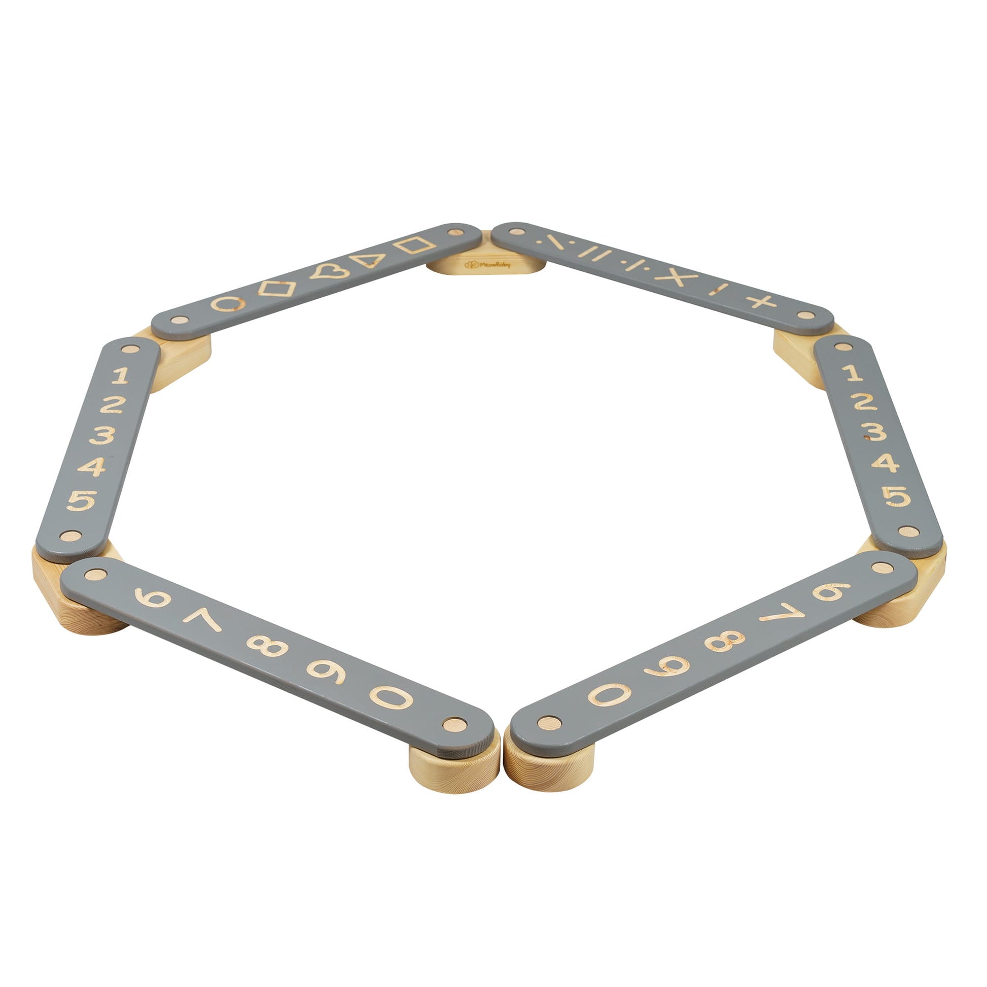 Wooden Balance Beam Sensory Path – Educational & Fun by MeowBaby at www.brixbailey.com