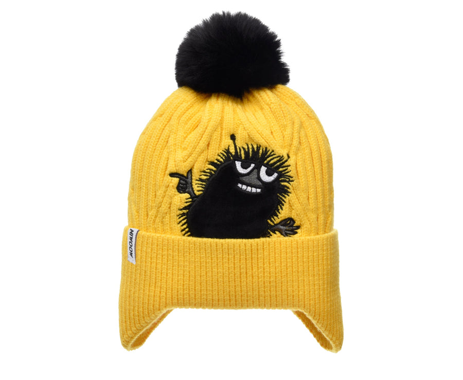 Soft Yellow Moomin Beanie – Perfect for Kids, 1.5-8 Years by Moomin by NordicBuddies at www.brixbailey.com