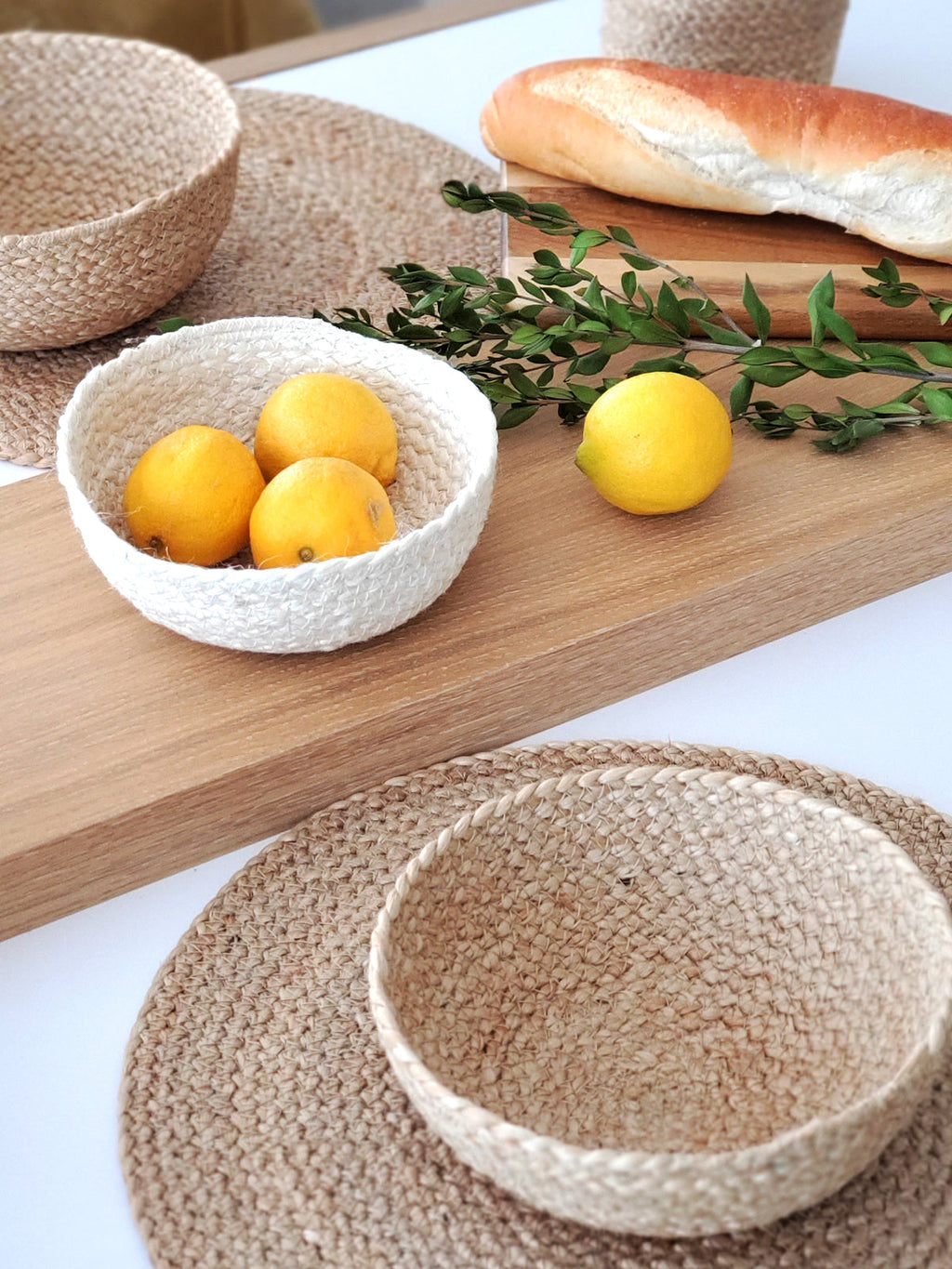 Kata Candy Bowl Set of 4 Natural Jute