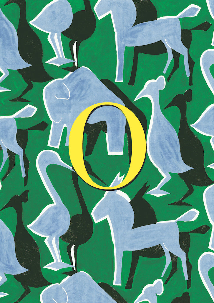 Cut Out Safari Alphabet - Vintage Archive Poster Prints