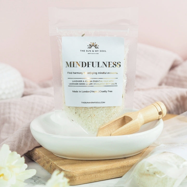 Luxury Himalayan Bath Salts with Lavender and Jojoba Oil