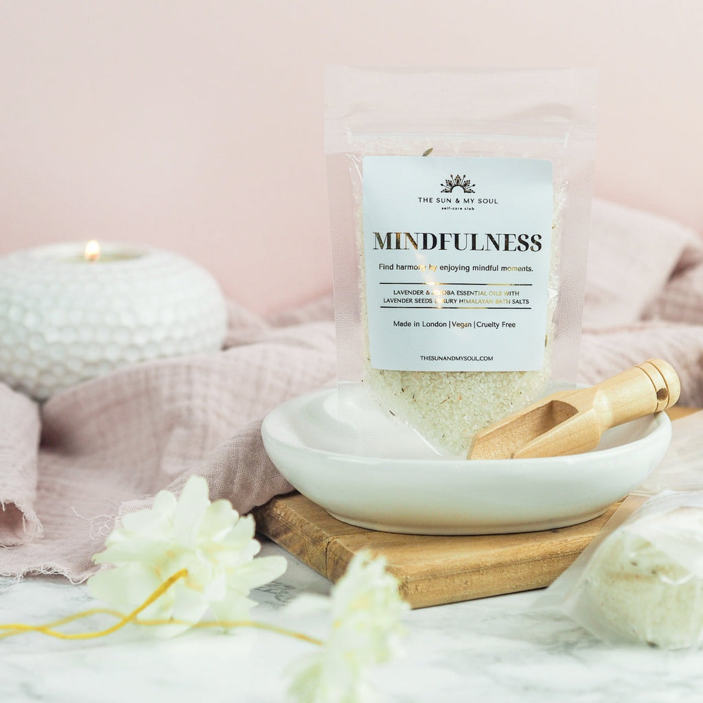 Luxury Himalayan Bath Salts with Lavender and Jojoba Oil
