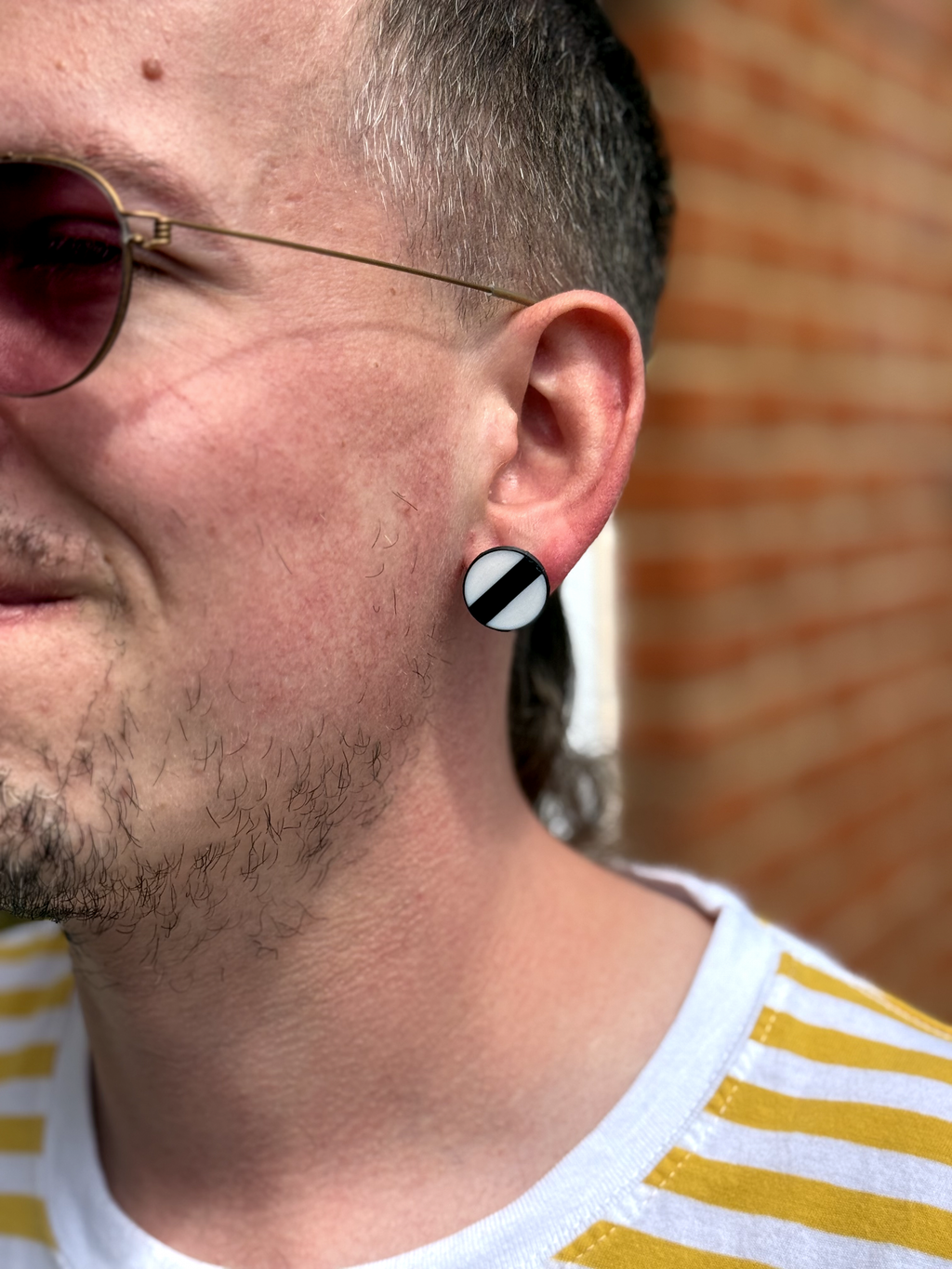 National Speed Limit Stud Earring