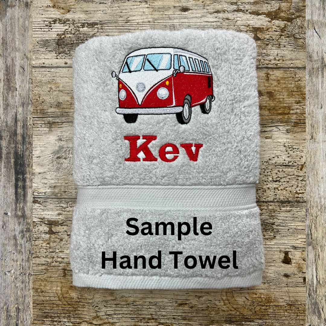Personalised Beach Rabbit Towels in Cotton