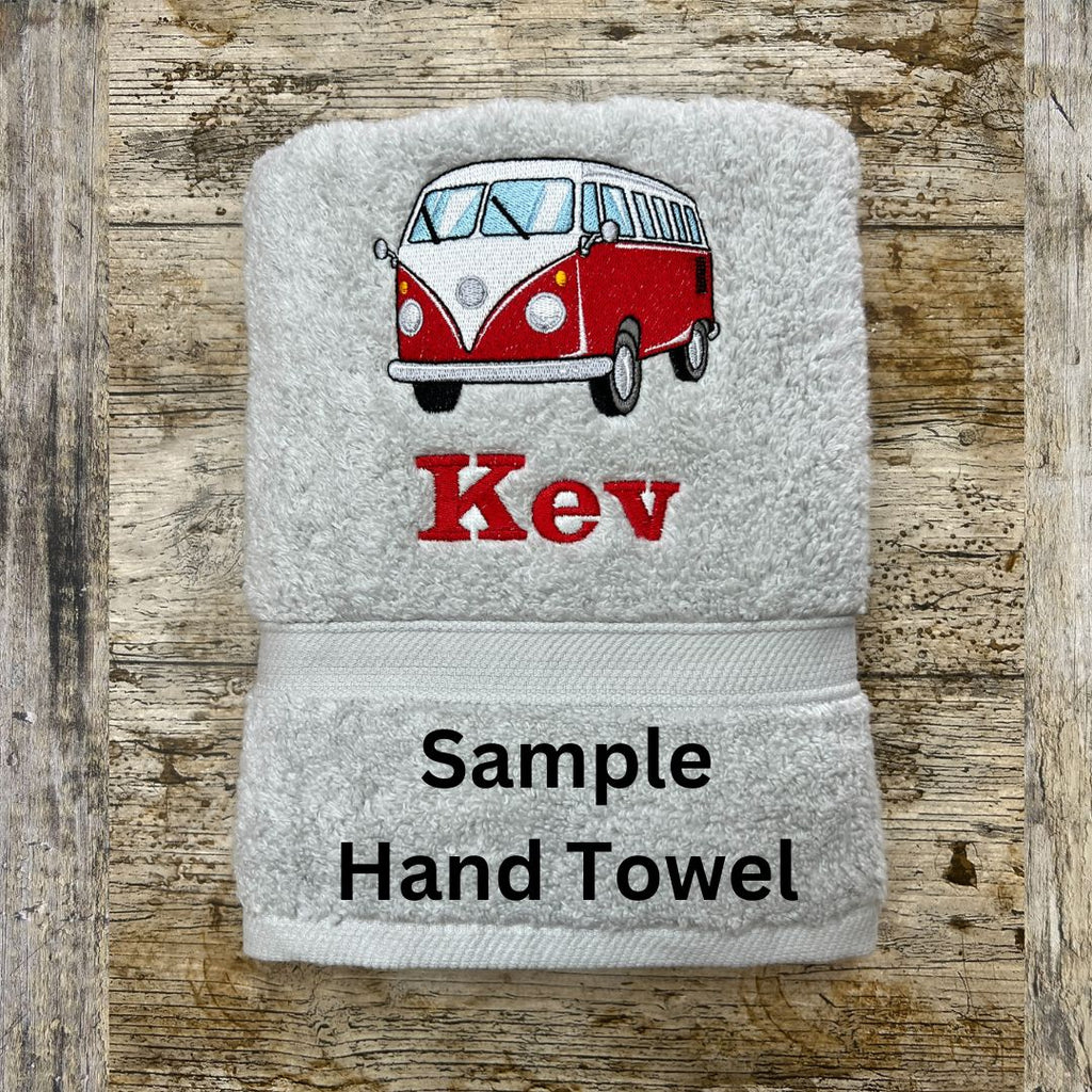 Campervan Personalised Towels