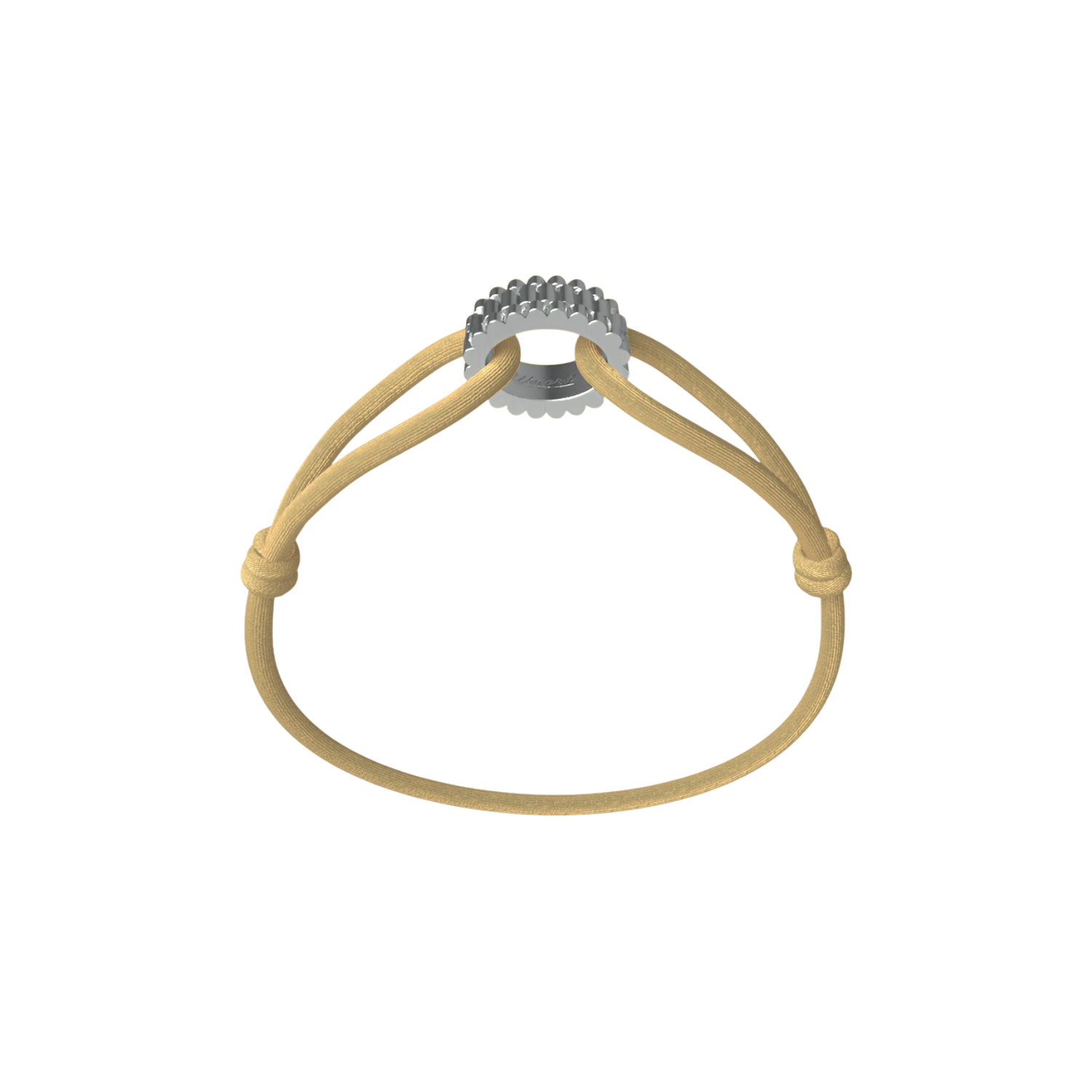 Regent Cord Bracelet in Sterling Silver