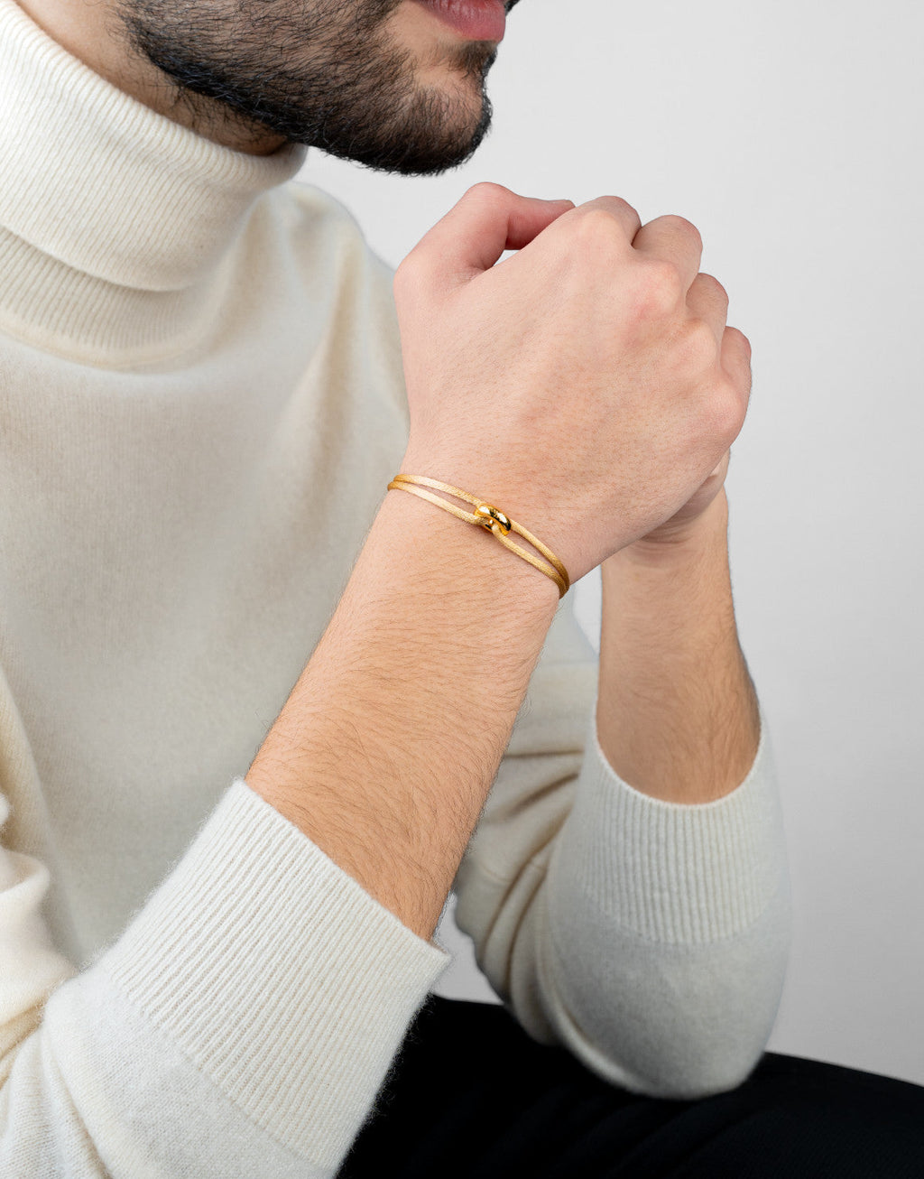 Golden Soho Cord Bracelet