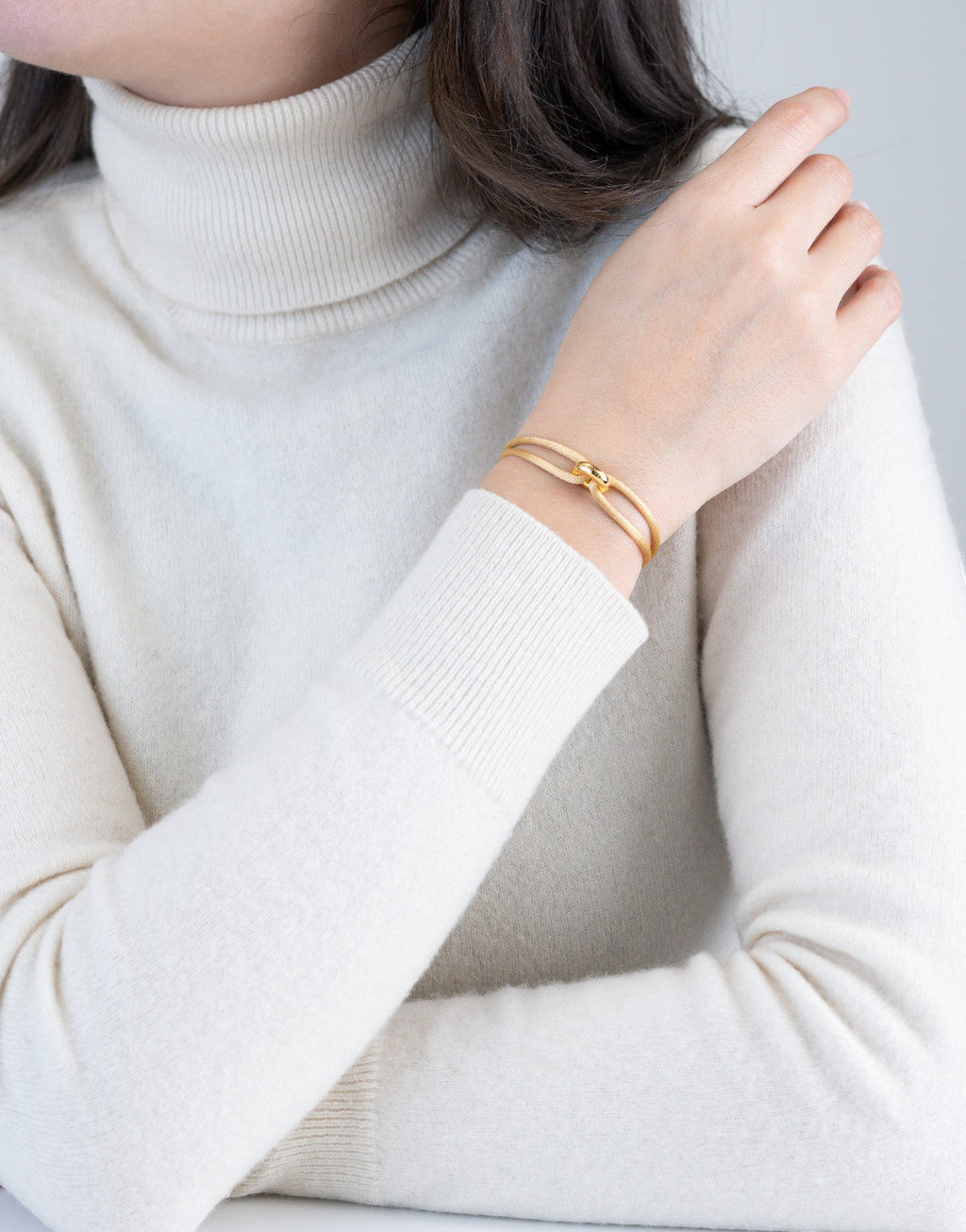 Golden Soho Cord Bracelet