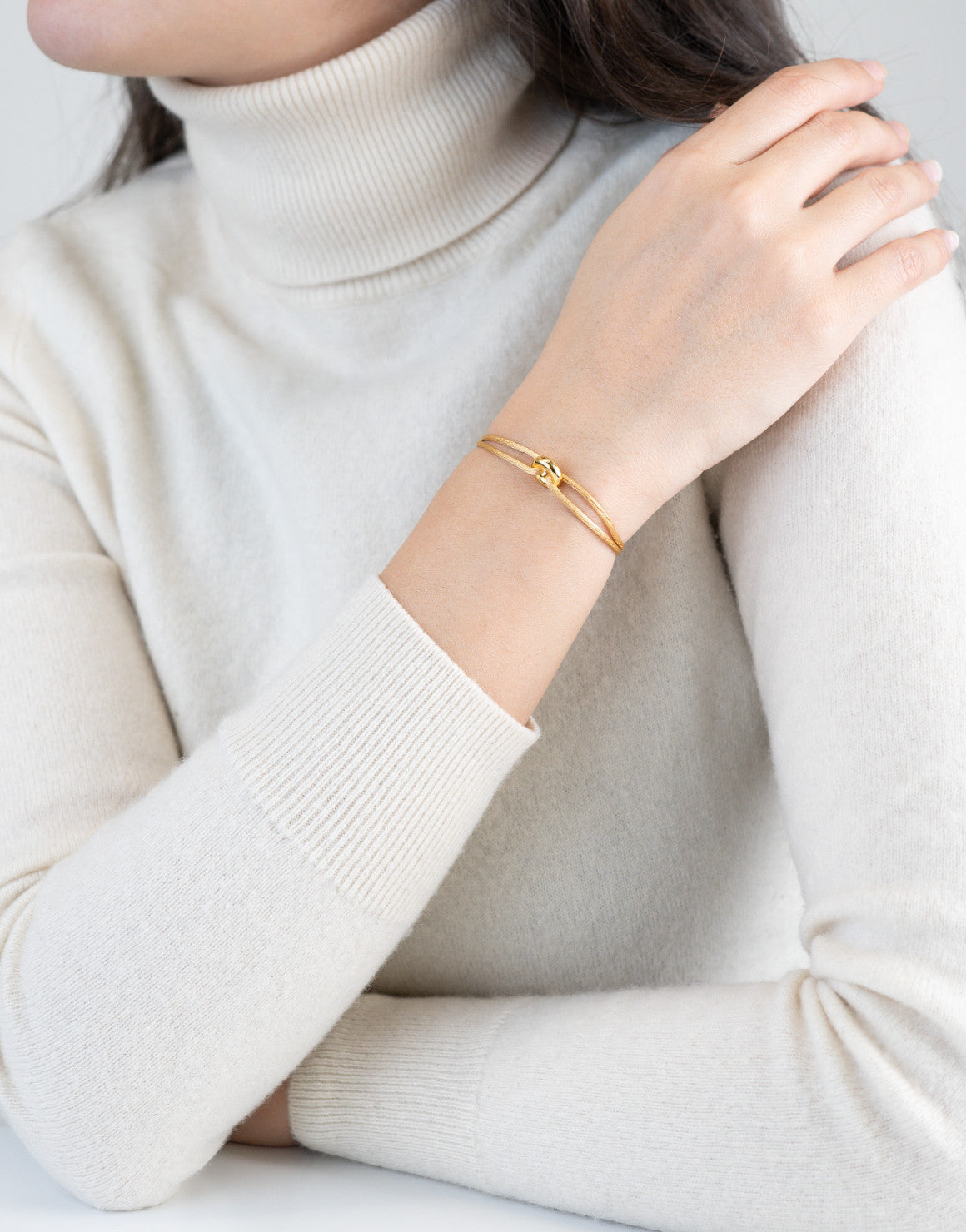 Mini Golden Soho Cord Bracelet
