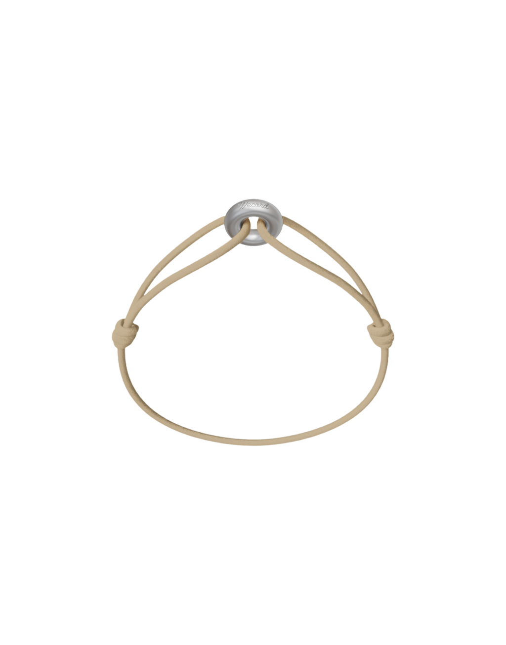 Mini Silver Soho Matte Cord Bracelet