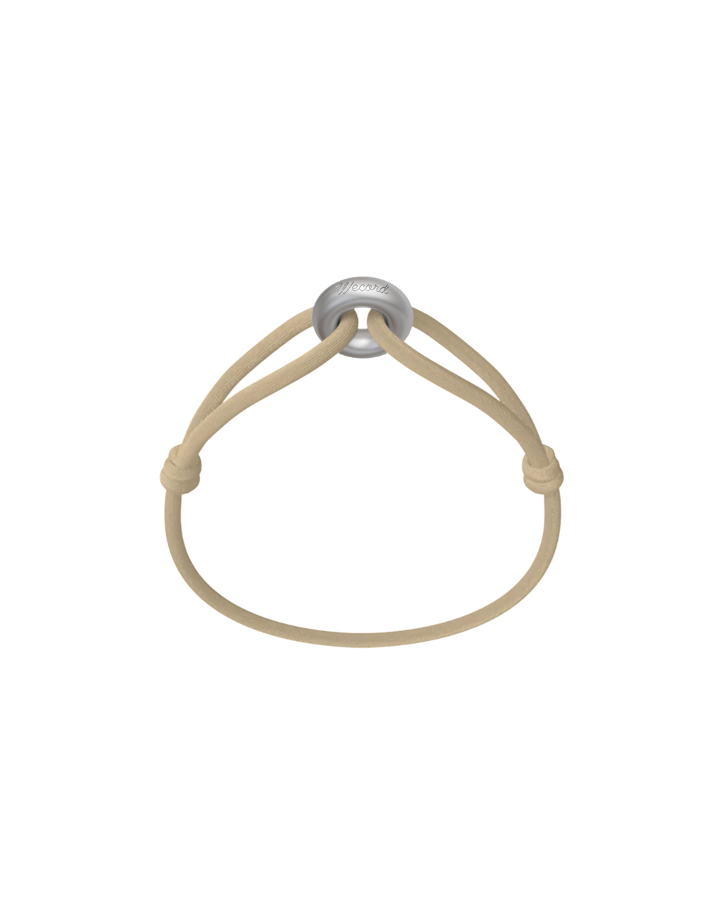 Silver Soho Matte Cord Bracelet