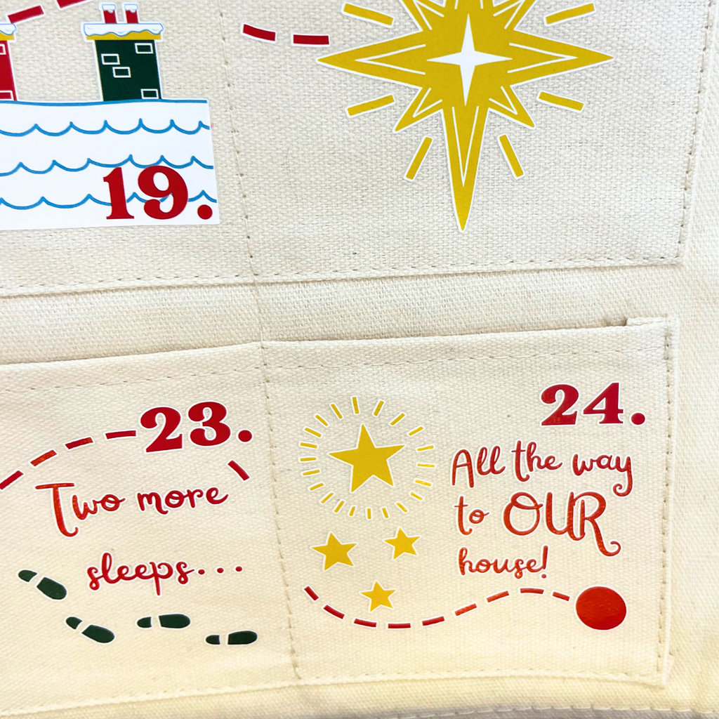 Personalised Santa Tracker Advent Calendar for Kids and Family