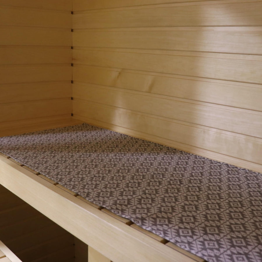 Harju County Sauna Bench Pad – Comfort & Heritage Design by LOKO at www.brixbailey.com