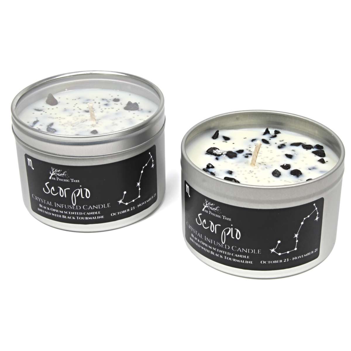 Scorpio Crystal and Jewellery Scented Zodiac Candle