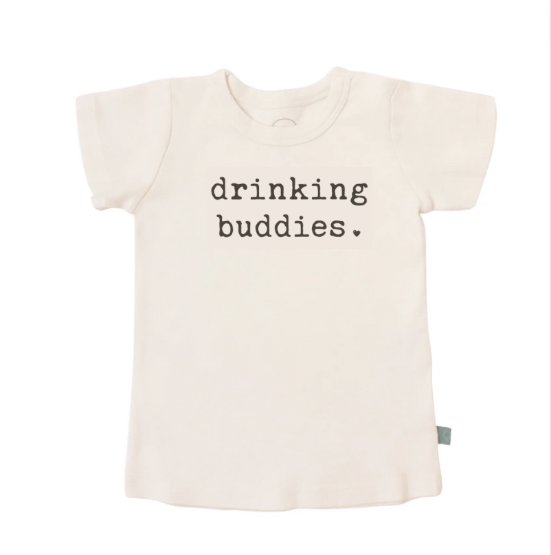 Graphic Tee Drinking Buddies Baby Bodysuit