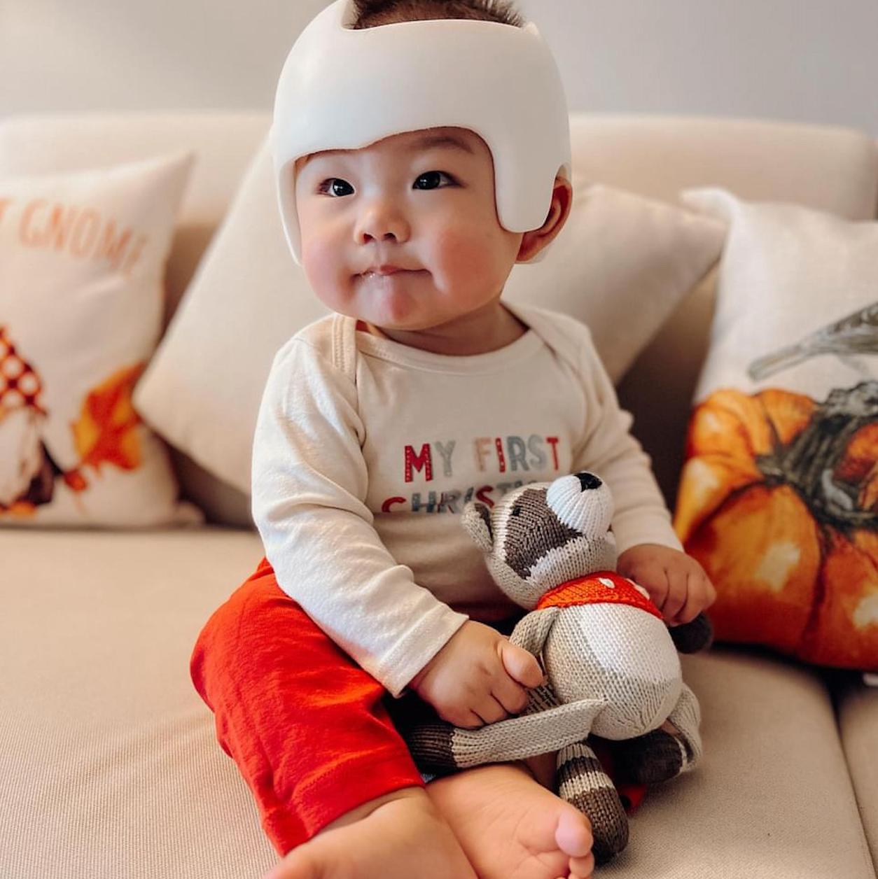 My First Christmas Gift Set in Red