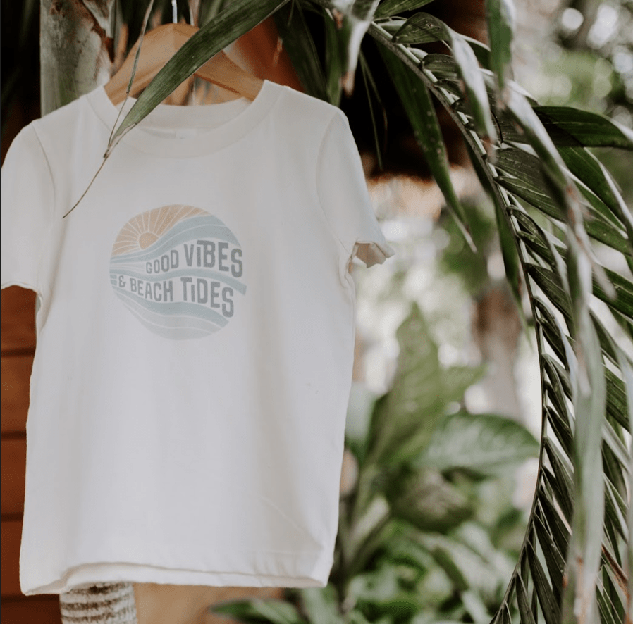 Good Vibes Graphic Tee for Toddlers