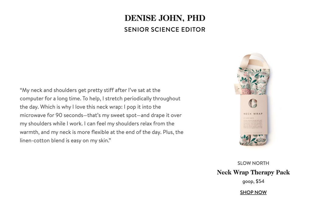 Neck Wrap Hidden Falls Floral Therapy Pack