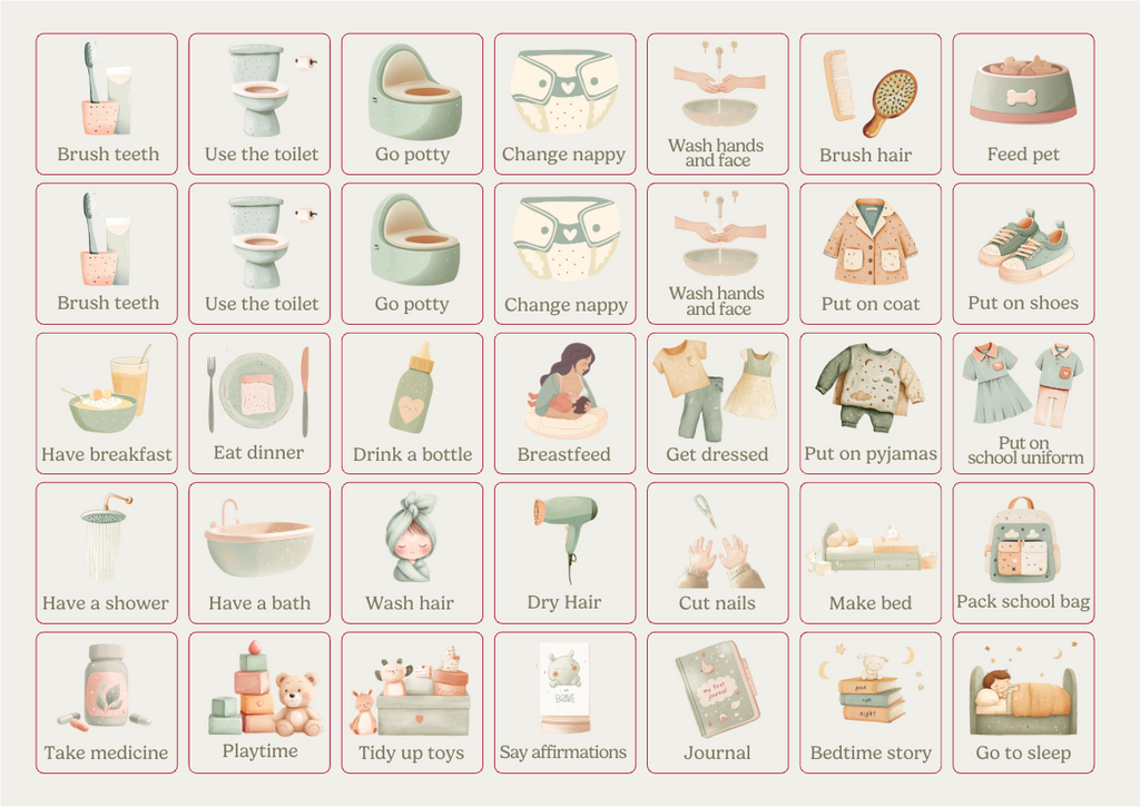 Routine Planners for Kids