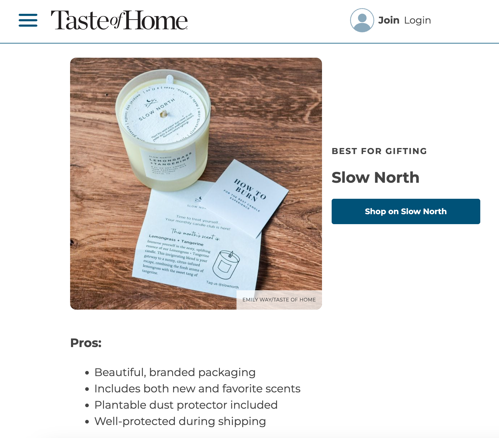 Monthly Candle Subscription Box
