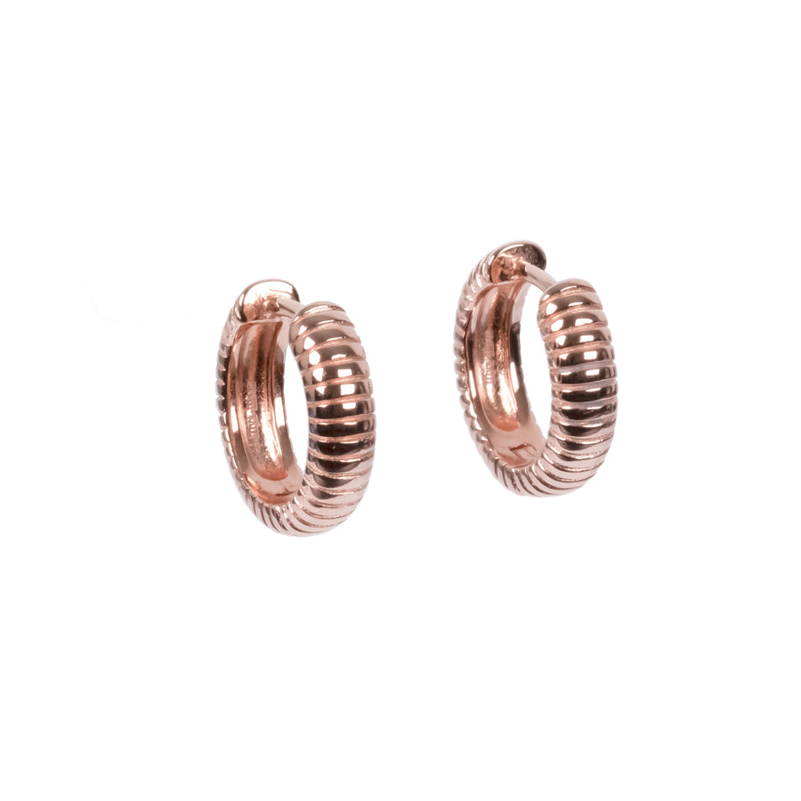 Serena Silver Hoop Earrings – Timeless & Versatile Design by MyaMoon at www.brixbailey.com