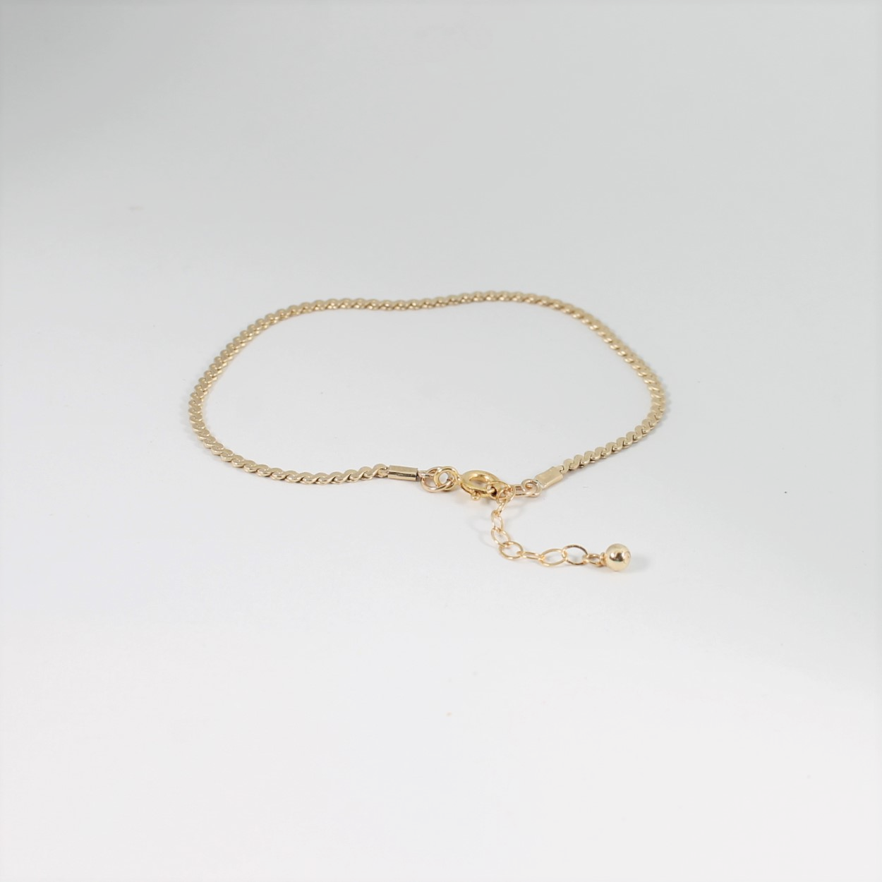 Serpentine Gold Filled Bracelet