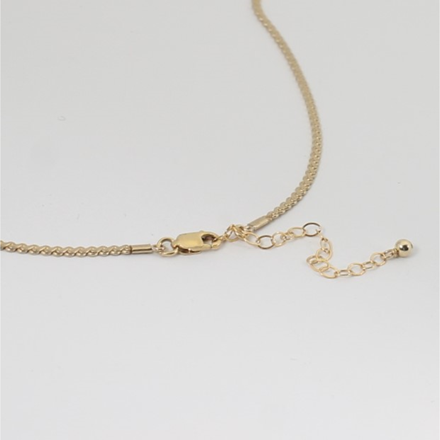Serpentine Gold Filled Necklace
