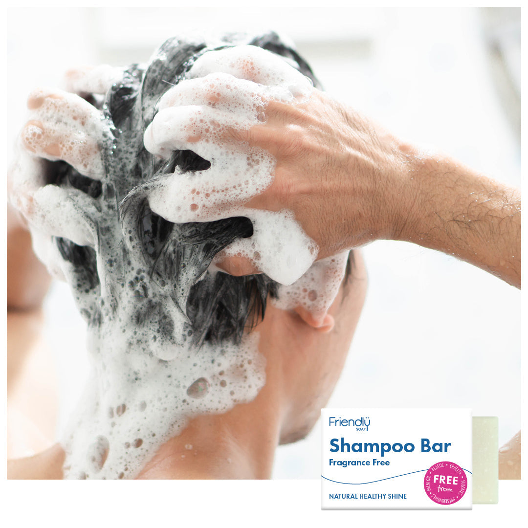Fragrance Free Shampoo Bar for Sensitive Scalp
