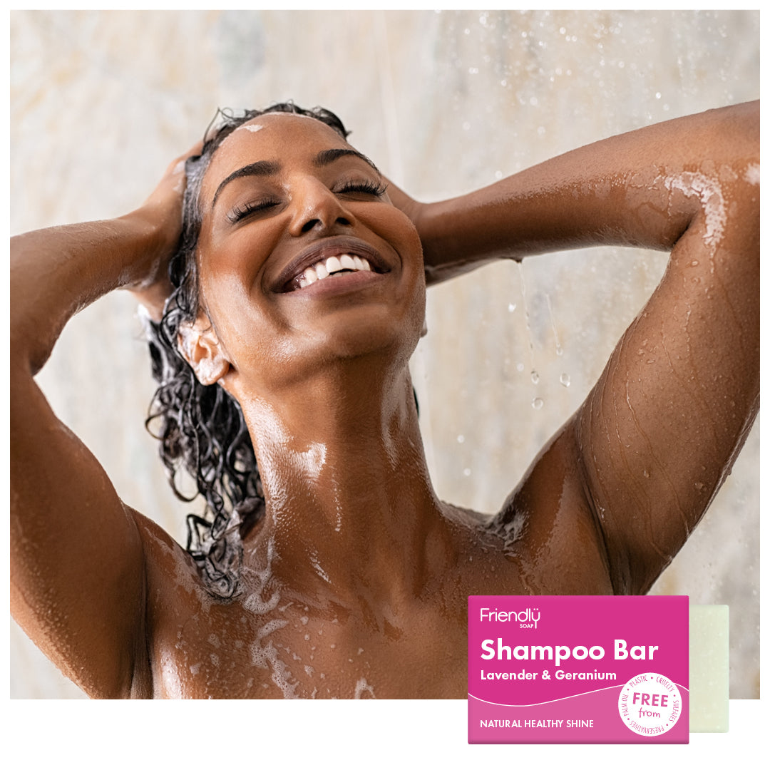 Lavender and Geranium Shampoo Bar