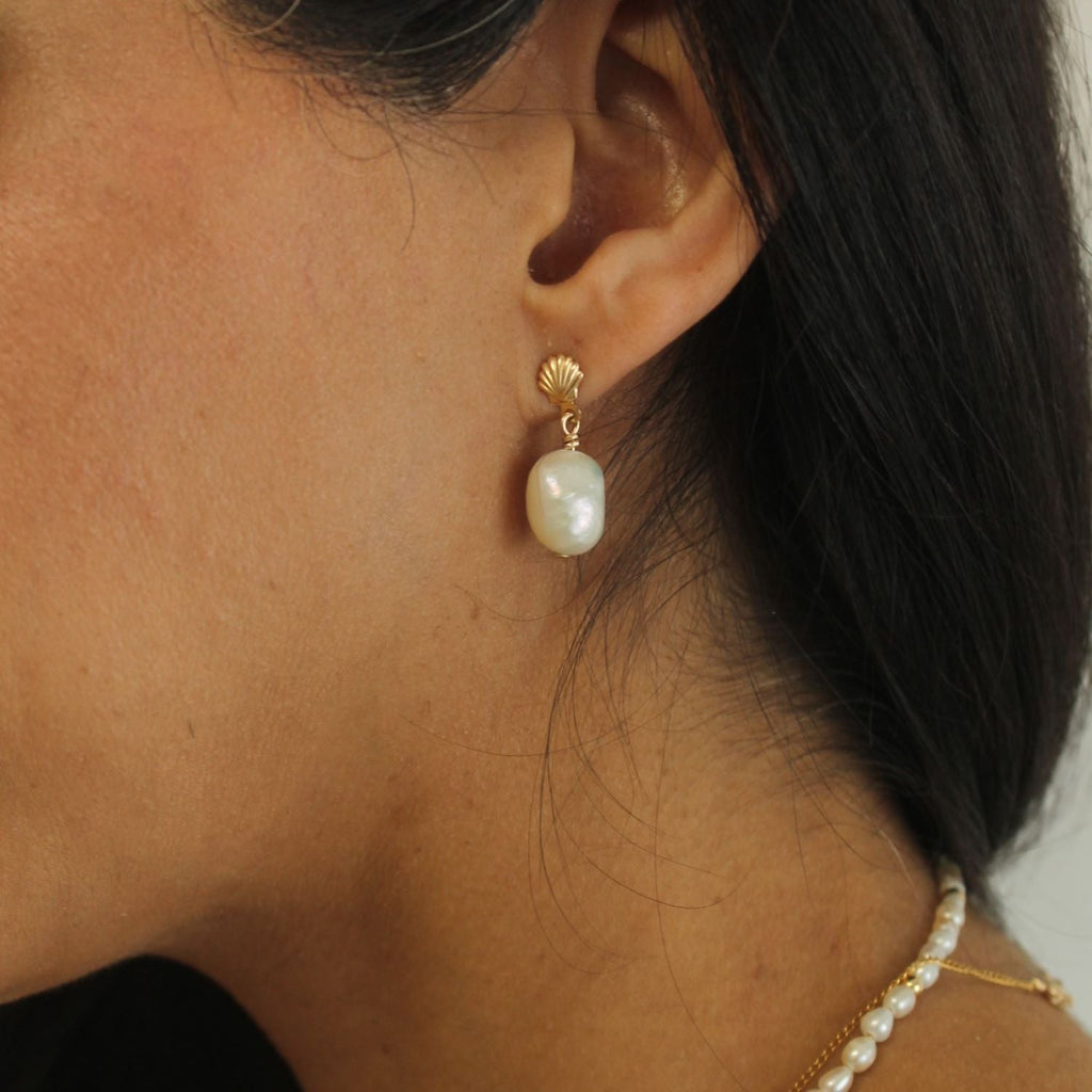 Pearl Shell Earrings