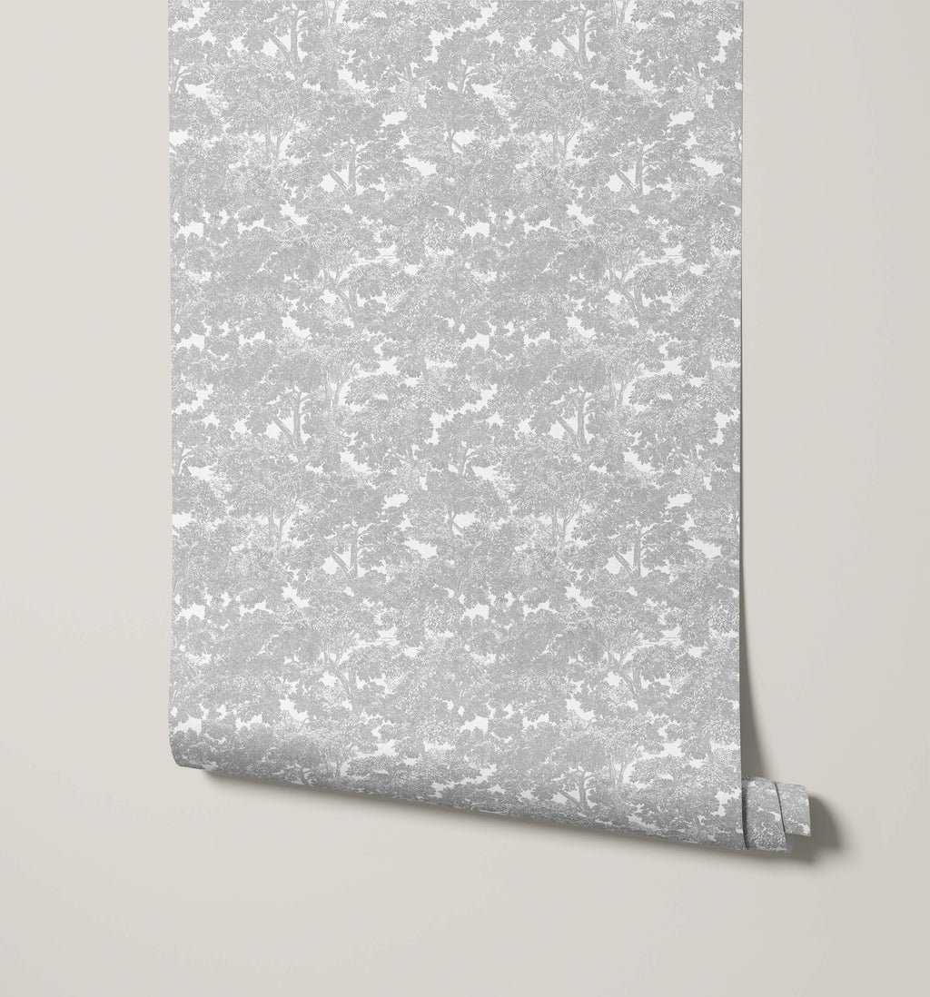 Sherwood Tree Pattern Wallpaper