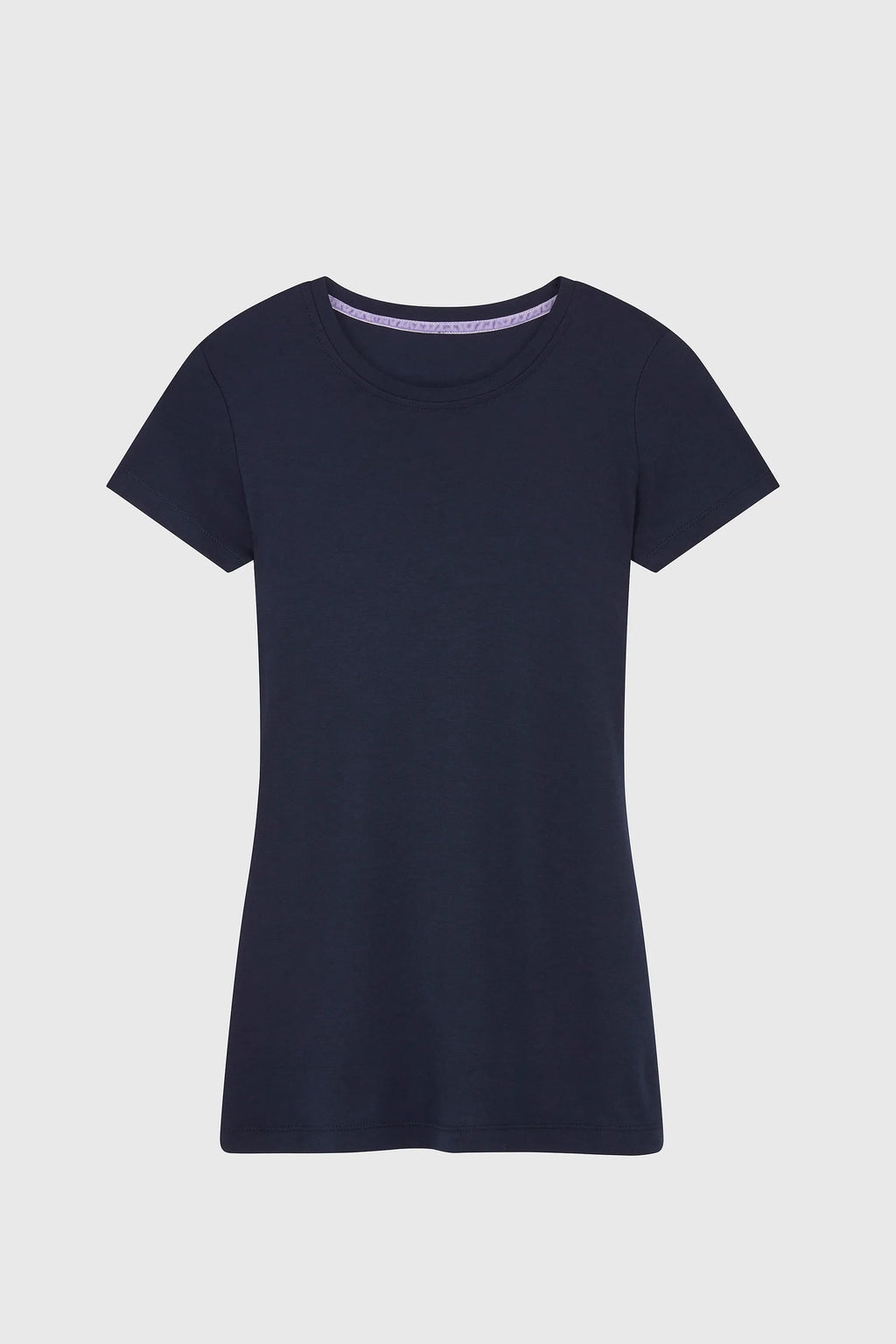 Women's Short Sleeve Crew Neck Cotton Modal Blend T-Shirt