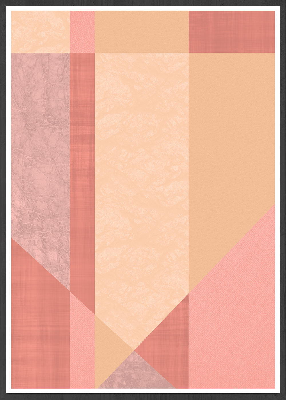 Shrine Geometric Abstract Art Print