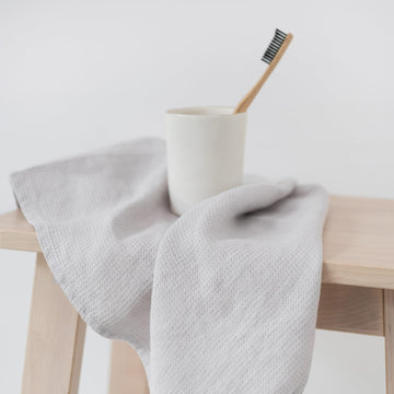 Luxurious Waffle Linen Towel – Hypoallergenic & Quick-Dry by Linen Tales at www.brixbailey.com