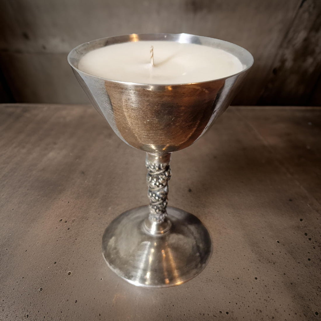 Silver Goblet Scented Candles
