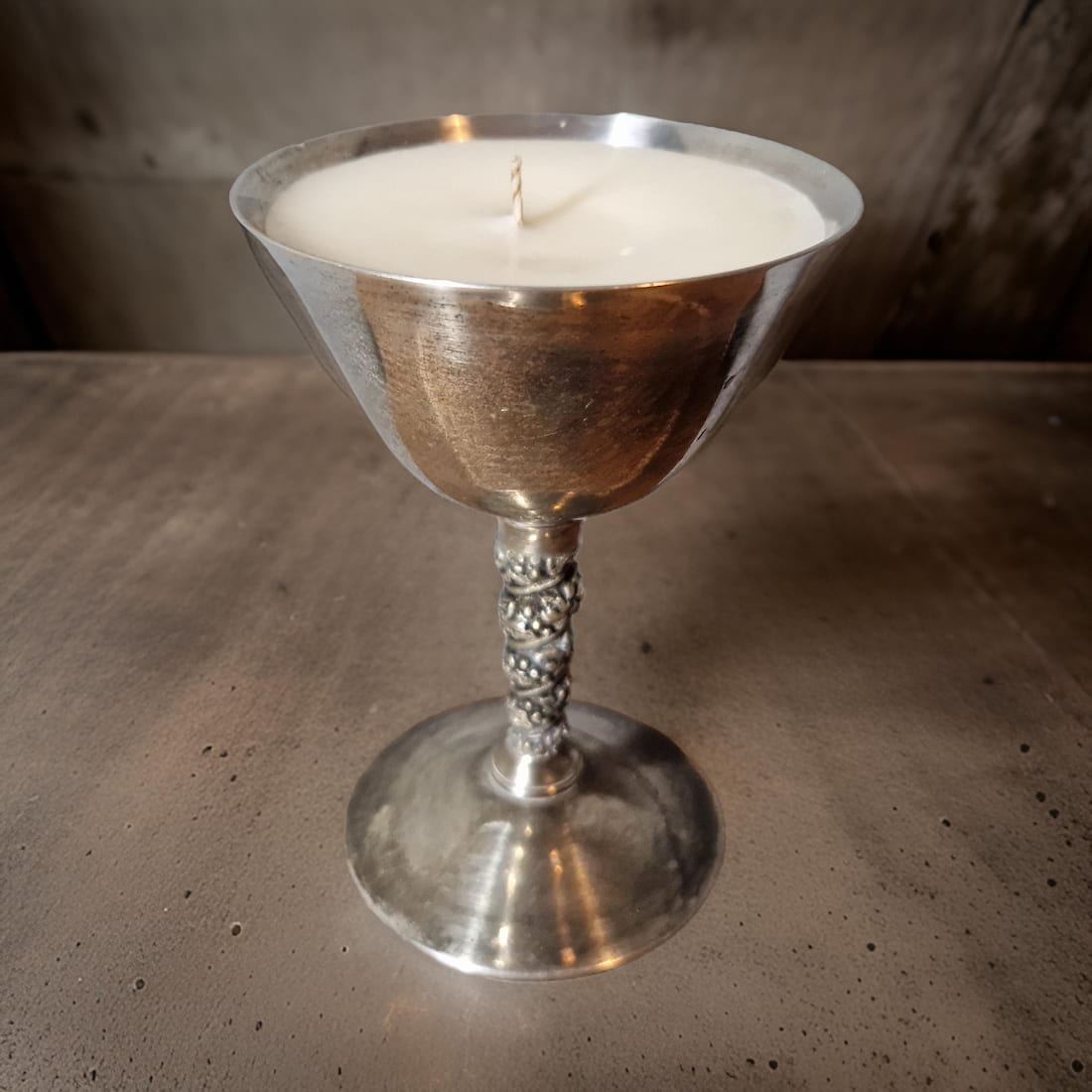 Silver Goblet Scented Candles