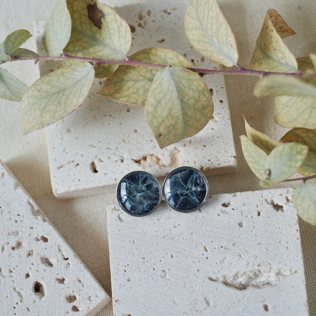 Celestia Small Bezel Stud