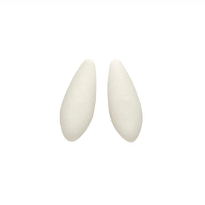 softly lit mini snowberries earrings with a velvety texture and cosmic dust glow, resting on a gentle surface