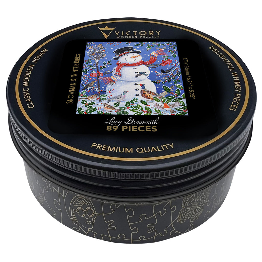 Snowman & Winter Birds MINI QT