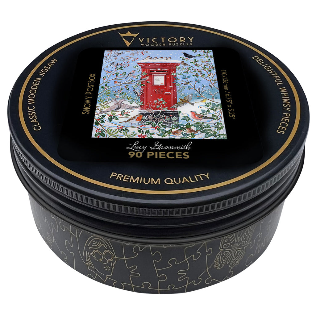 Snowy Postbox MINI QT