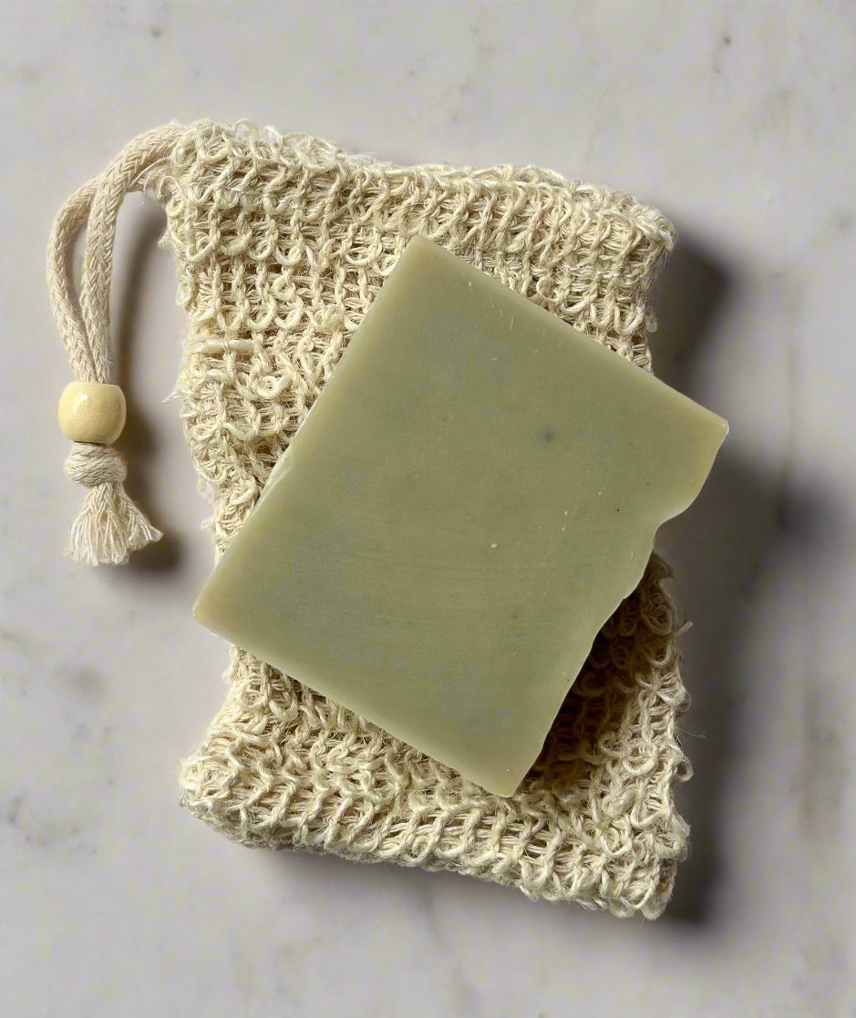Natural Sisal Soap Saver Bag