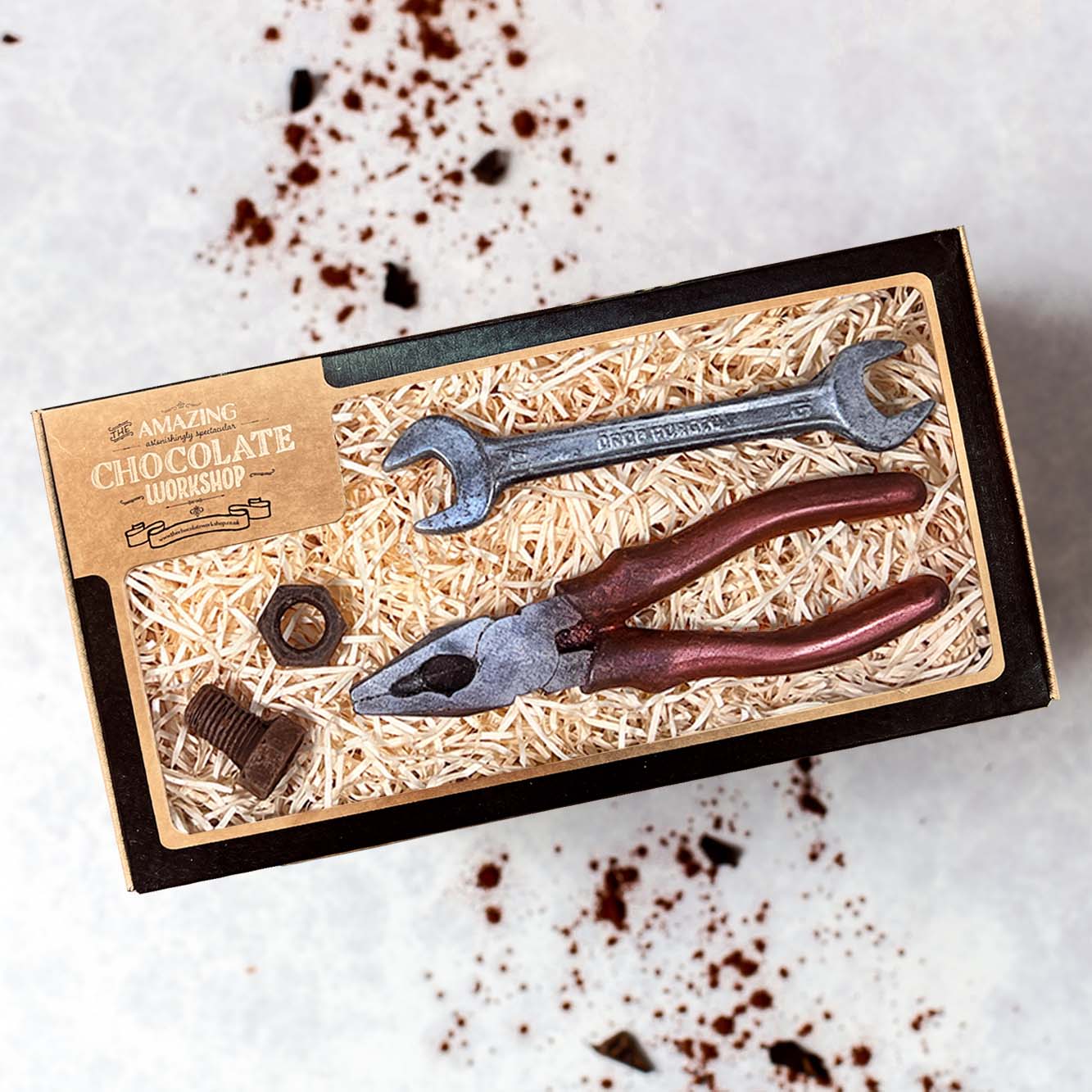 Spanner, Plier, Nut & Bolt Chocolate Tools Gift Box