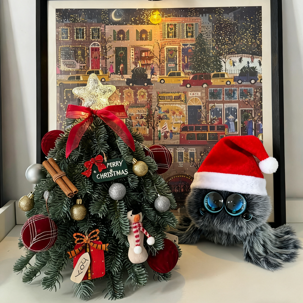 Snowball Spider Plush Toy