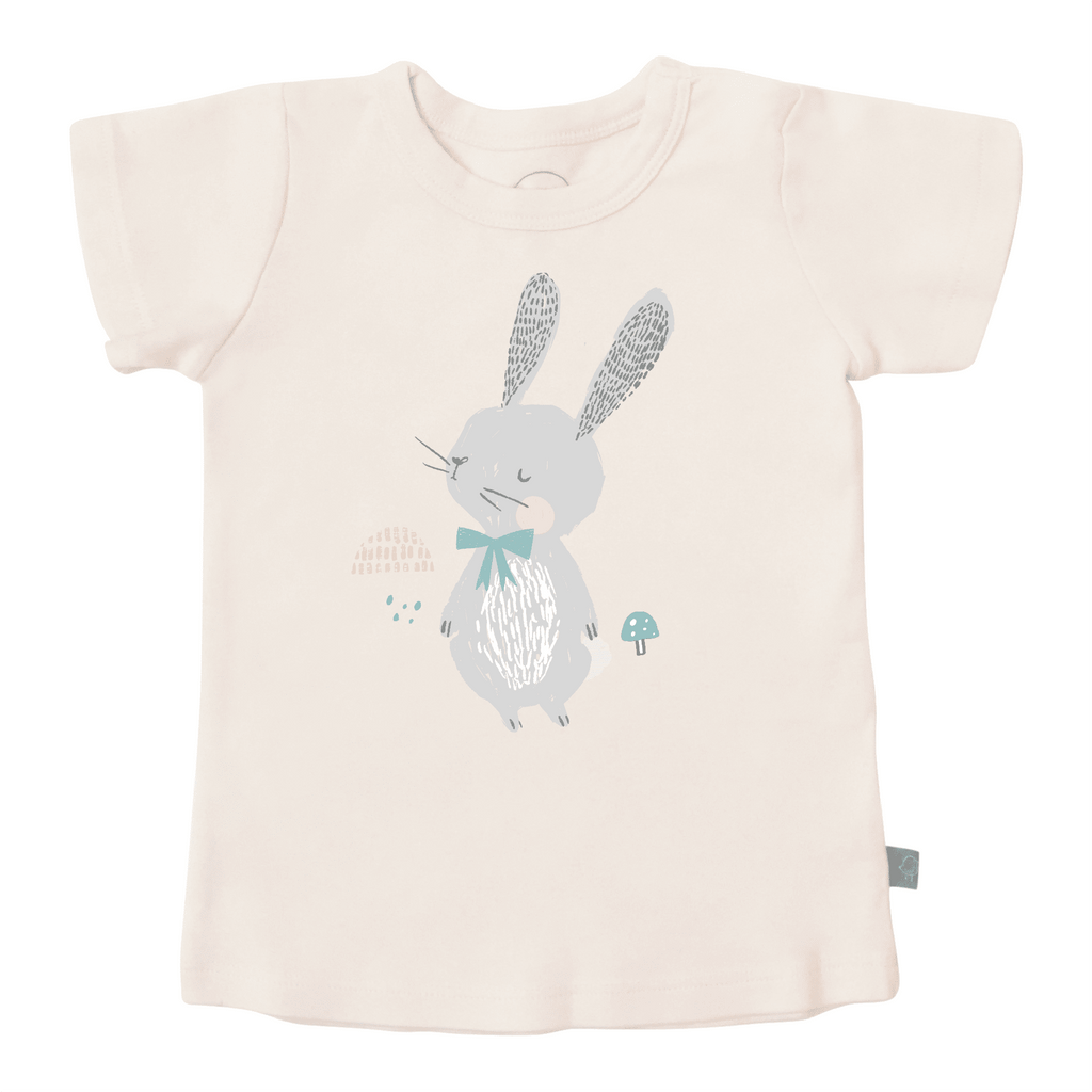 Spring Bunny Graphic Tee for Toddlers