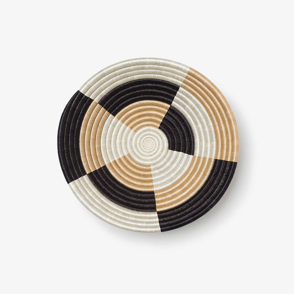 Woven Sisal Bowls in Black or Blush