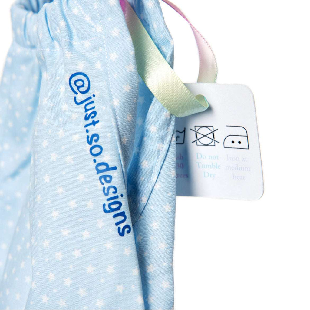 Blue Stars Cotton Romper for Kids
