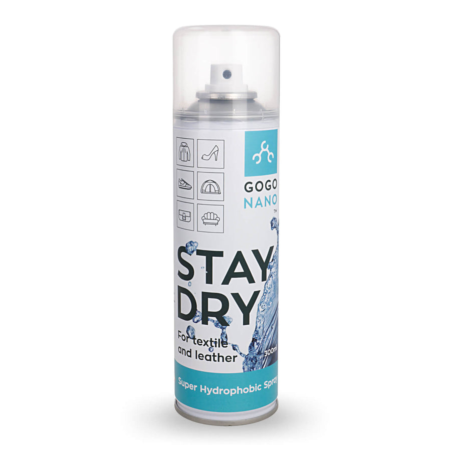 Stay Dry Nano Coating Spray - Ultimate Textile & Leather Protection for 18 Months by GoGoNano at www.brixbailey.com