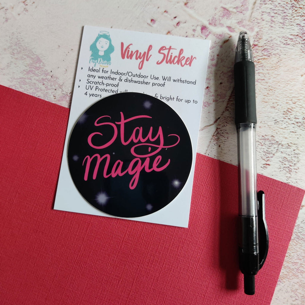Stay Magic Vinyl Sticker