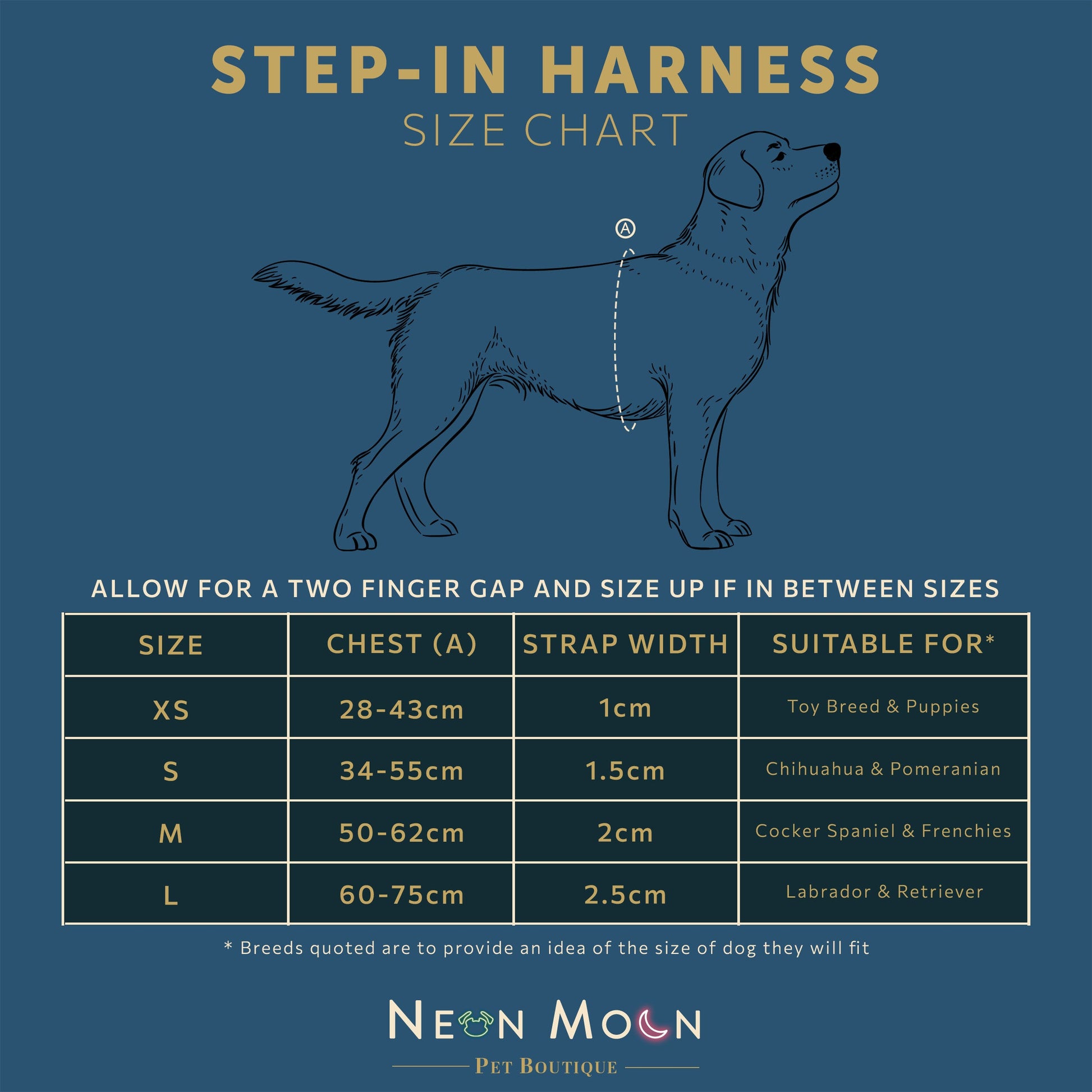 Willow Step In Harness Leopard Print Blue