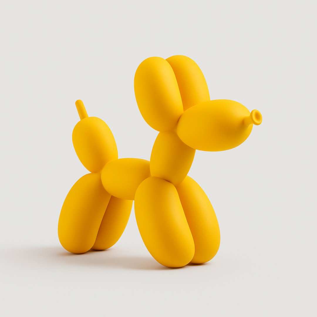 Balloon Dog Sculpture (15 Colors)